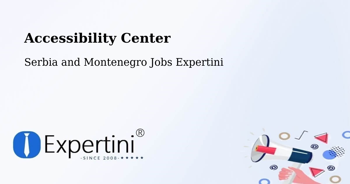 Accessibility Statement – Canmore - Serbia and Montenegro Jobs Expertini