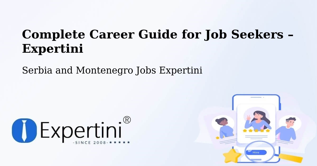 Career Guide for Job Seekers – Canmore - Canmore, Serbia and Montenegro Jobs Expertini