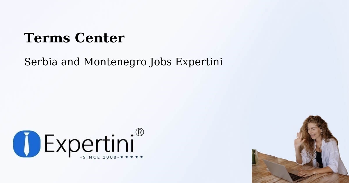 Terms of Service – Canmore - Serbia and Montenegro Jobs Expertini