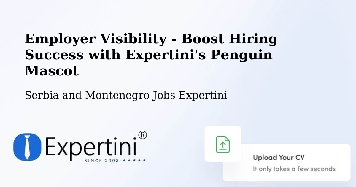 CV and Resume Visibility Optimization – Canmore - Serbia and Montenegro Jobs Expertini